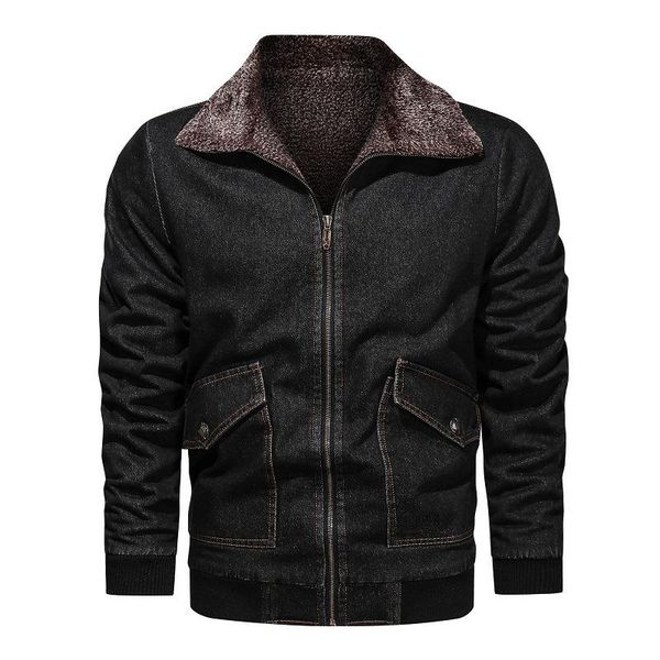 men's down & parkas arrival winter jacket men thick warm jeans large size male denim coat jackets chaquetas hombre m-5xl my307, Black
men's down & parkas arrival winter jacket men thick warm jeans large size male denim coat jackets chaquetas hombre m-5xl my307, Black