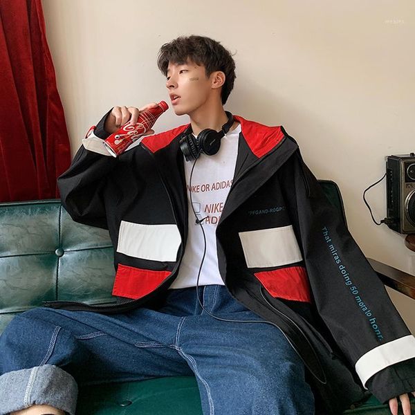 2019 spring and summer new men's youth japanese version of harajuku style couple loose casual color matching jacket m-2xl1, Black;brown
2019 spring and summer new men's youth japanese version of harajuku style couple loose casual color matching jacket m-2xl1, Black;brown