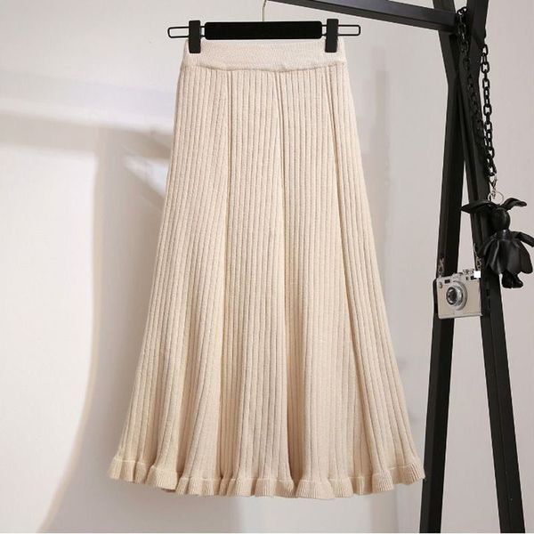mode 2021 new autumn and winter big swing sweater elastic skirts upper midi long skirt y337 mesh line js76 56va, Black
mode 2021 new autumn and winter big swing sweater elastic skirts upper midi long skirt y337 mesh line js76 56va, Black