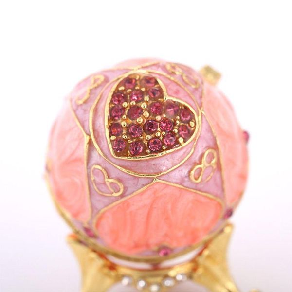 pink faberge-egg hand painted jewelry trinket box gift for easter home decor, Pink;blue
pink faberge-egg hand painted jewelry trinket box gift for easter home decor, Pink;blue