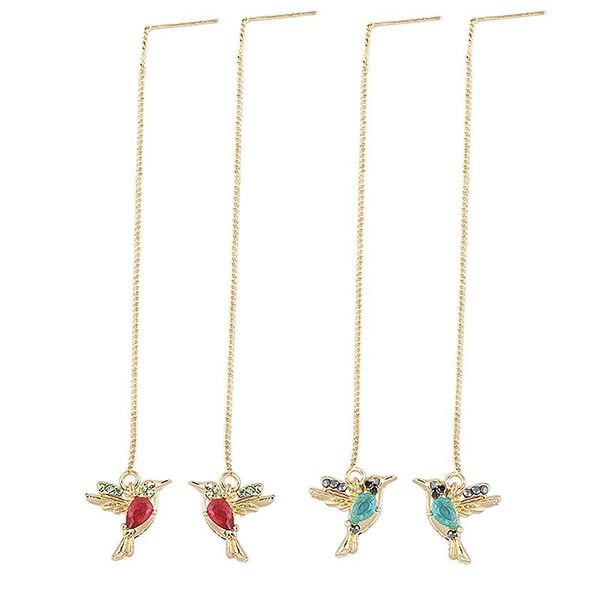 stud rj fashion bird earrings charm woman gold metal long tassel hummingbird pendant luxury jewelry christmas gift, Golden;silver
stud rj fashion bird earrings charm woman gold metal long tassel hummingbird pendant luxury jewelry christmas gift, Golden;silver