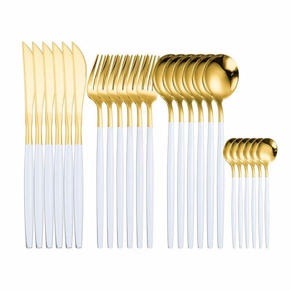 spklifey gold cutlery 24 pcs golden cutlery set stainless steel dinnerware set spoon set tableware forks knives spoons new h qylamb
spklifey gold cutlery 24 pcs golden cutlery set stainless steel dinnerware set spoon set tableware forks knives spoons new h qylamb