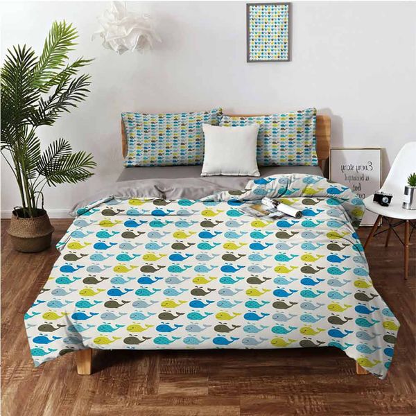 whales in various designs stripes stars squares and dots cute aquatic mammals patternbedding 3-piece set
whales in various designs stripes stars squares and dots cute aquatic mammals patternbedding 3-piece set