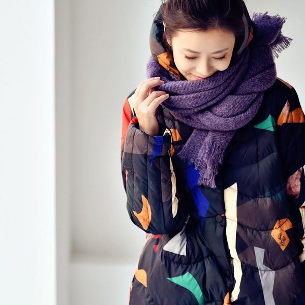 scarves micoco j5032c autumn and winter warm versatile soft comfortable multi-color long style scarf art, Blue;gray
scarves micoco j5032c autumn and winter warm versatile soft comfortable multi-color long style scarf art, Blue;gray