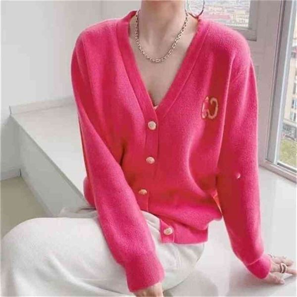 70% outlet online high version european station 2022 early spring new knitted women's loose fashion outer sweater cardigan trend, Black;brown
70% outlet online high version european station 2022 early spring new knitted women's loose fashion outer sweater cardigan trend, Black;brown