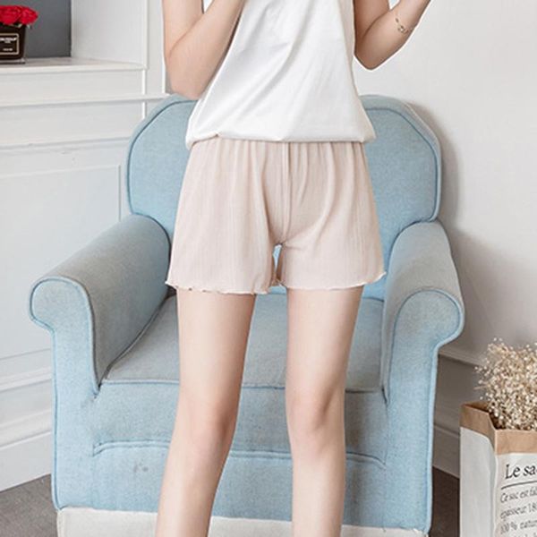 summer women shorts loose three-point shorts oversize anti-glare casual short ice silk breathable short tights, White;black
summer women shorts loose three-point shorts oversize anti-glare casual short ice silk breathable short tights, White;black