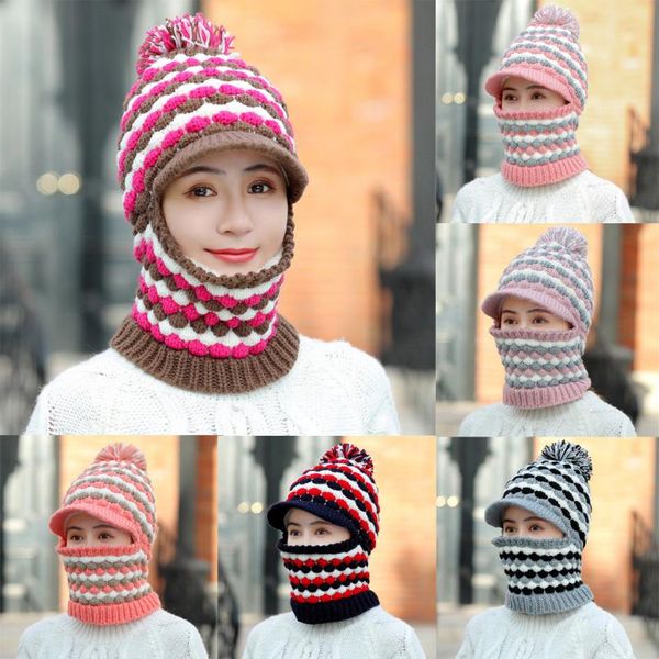 winter skullies warm hat cap womens hat scarf siamese collar girls cute winter slouchy knit skull cap beret hats for women, Blue;gray
winter skullies warm hat cap womens hat scarf siamese collar girls cute winter slouchy knit skull cap beret hats for women, Blue;gray