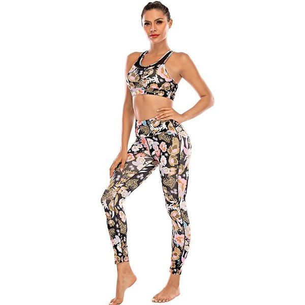 yoga outfits 2021 floral print 2 piece bra+pants women's tracksuit sportswear sports suit set workout clothes for women, White;red
yoga outfits 2021 floral print 2 piece bra+pants women's tracksuit sportswear sports suit set workout clothes for women, White;red