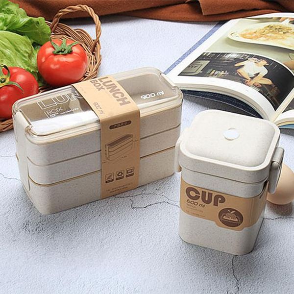 900ml portable healthy material lunch box 3 layer wheat straw bento boxes microwave dinnerware food storage container foodbox wmtryb
900ml portable healthy material lunch box 3 layer wheat straw bento boxes microwave dinnerware food storage container foodbox wmtryb