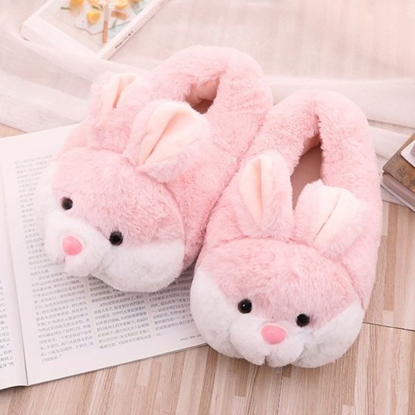 women cartoon plush slippers cute rabbit girls home indoor shoes ladies warm flats autumn winter woman comfortable shoe casual y201026, Black
women cartoon plush slippers cute rabbit girls home indoor shoes ladies warm flats autumn winter woman comfortable shoe casual y201026, Black
