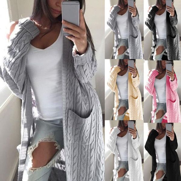 women ladies 5 color autumn winter long sleeve open stitch casual knitted sweater jumper coat female1, Black;brown
women ladies 5 color autumn winter long sleeve open stitch casual knitted sweater jumper coat female1, Black;brown
