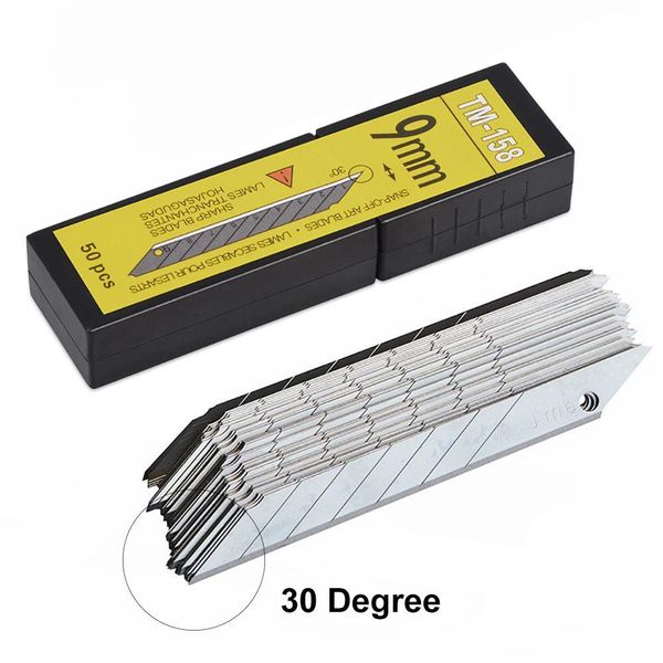 foshio 50pcs art knife spare snap off blades 30 degree vinyl wrap film cut carbon steel blade car stickers decals cutting h jlldyb
foshio 50pcs art knife spare snap off blades 30 degree vinyl wrap film cut carbon steel blade car stickers decals cutting h jlldyb
