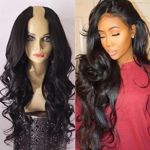 simbeauty glueless body wave u part wigs 100% human hair100% unprocessed brazilian remy hair 250 density middle u part wig, Black;brown
simbeauty glueless body wave u part wigs 100% human hair100% unprocessed brazilian remy hair 250 density middle u part wig, Black;brown