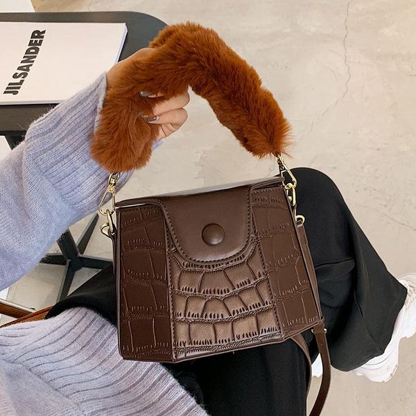 shoulder bags stone pattern pu leather crossbody for women 2021 with plush handle handbags and purses women's messenger
shoulder bags stone pattern pu leather crossbody for women 2021 with plush handle handbags and purses women's messenger