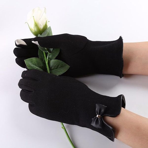 five fingers gloves men' winter women ladies bow outdoor heat full finger lined driving glove streetwear handschoenen, Blue;gray
five fingers gloves men' winter women ladies bow outdoor heat full finger lined driving glove streetwear handschoenen, Blue;gray
