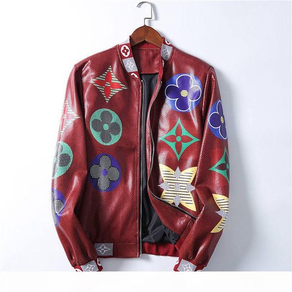 men's leather faux leather jacket windbreaker long sleeve mens jackets hoodie clothing zipper with animal letter pattern plus size clot, Black
men's leather faux leather jacket windbreaker long sleeve mens jackets hoodie clothing zipper with animal letter pattern plus size clot, Black