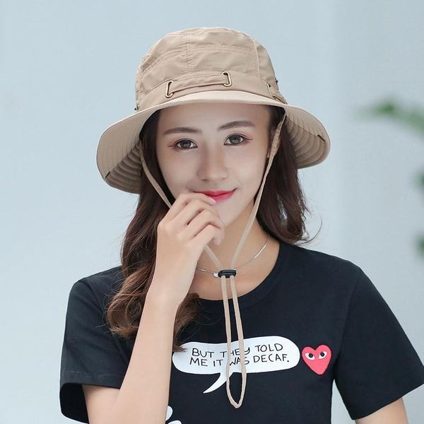 wide brim hats female summer outdoor work hat travel sunshade fisherman's man fishing sunscreen mountaineering sun, Blue;gray
wide brim hats female summer outdoor work hat travel sunshade fisherman's man fishing sunscreen mountaineering sun, Blue;gray