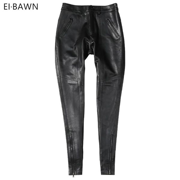 genuine leather pants women high waist black pants ladies sheepskin autumn winter plus size streetwear skinny leather 2020, Black;white
genuine leather pants women high waist black pants ladies sheepskin autumn winter plus size streetwear skinny leather 2020, Black;white