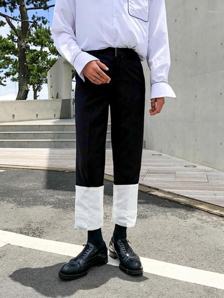 2018 new men's clothing hair stylist gd original fashion loose straight casual pants plus size costumes1, Black
2018 new men's clothing hair stylist gd original fashion loose straight casual pants plus size costumes1, Black