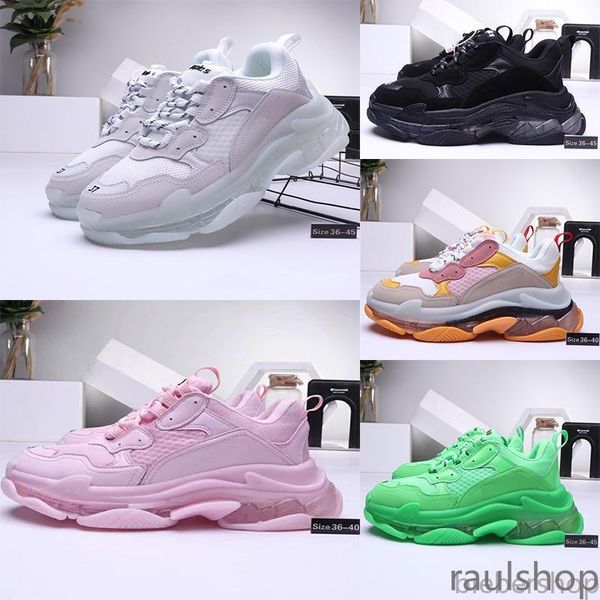 paris triple s clear sole crystal nound drod dad повседневная обувь 17fw платформа уроды мужчины женщины кроссовки удобные спортивные тренаж, Black
paris triple s clear sole crystal nound drod dad повседневная обувь 17fw платформа уроды мужчины женщины кроссовки удобные спортивные тренаж, Black