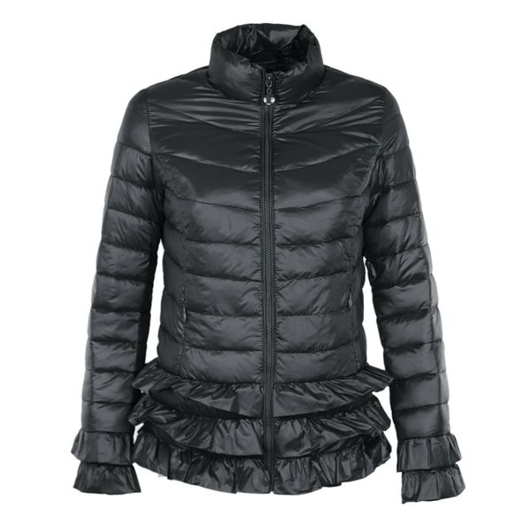 zogaa women parkas winter solid casual jacket pufffer neck parka women's cotton jackets fine tuning sq42, Black
zogaa women parkas winter solid casual jacket pufffer neck parka women's cotton jackets fine tuning sq42, Black