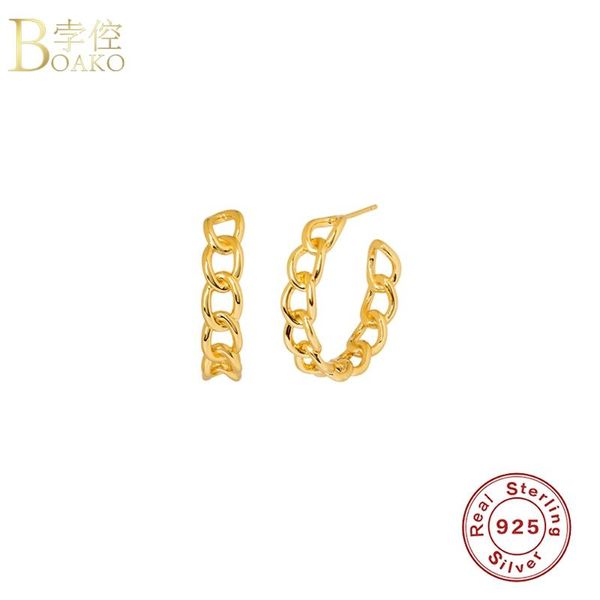 stud boako s925 silver earrings for women fine jewelry chain pendiente piercing ohrringe brincos aretes girl party gift, Golden;silver
stud boako s925 silver earrings for women fine jewelry chain pendiente piercing ohrringe brincos aretes girl party gift, Golden;silver