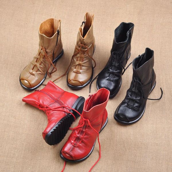 tilocow platform genuine leather women's boots keep warm women autumn&winter shoes woman front zip ankle riding zapatos mujer, Black
tilocow platform genuine leather women's boots keep warm women autumn&winter shoes woman front zip ankle riding zapatos mujer, Black