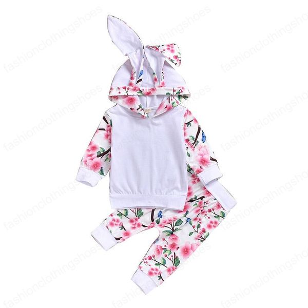 infant baby cartoon sets floral printed splice hoodies suits hooded outfits baby boys clothing sets kids girls trousers, White
infant baby cartoon sets floral printed splice hoodies suits hooded outfits baby boys clothing sets kids girls trousers, White
