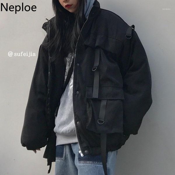 neploe harajuku hip-hop women parkas winter korean thicken hooded jacket 2021 spring new black streetwear bf style coat outwear1
neploe harajuku hip-hop women parkas winter korean thicken hooded jacket 2021 spring new black streetwear bf style coat outwear1
