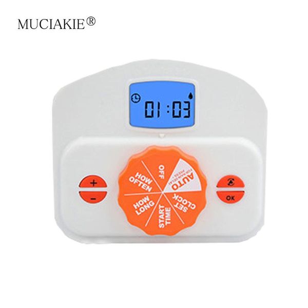 watering equipments muciakie 1pcs white simple electronic automatic 1/4'' hose usb timer programmable irrigation controller indoor
watering equipments muciakie 1pcs white simple electronic automatic 1/4'' hose usb timer programmable irrigation controller indoor