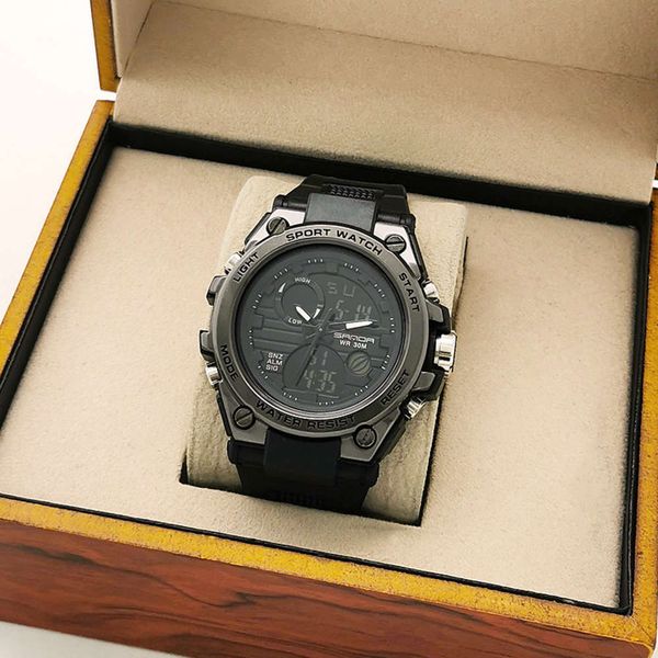 technology new watch men's big black dial multi function sports student electronic men's fashion men's watch, Slivery;brown
technology new watch men's big black dial multi function sports student electronic men's fashion men's watch, Slivery;brown
