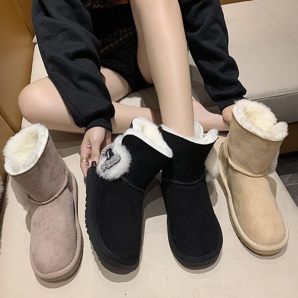 2021 australia's highest quality women's boots, real sheepskin, 100% natural wool, the most fashionable lace up snow boots, Black
2021 australia's highest quality women's boots, real sheepskin, 100% natural wool, the most fashionable lace up snow boots, Black