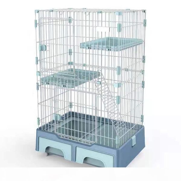 three-room double-decker luxury comfortable cat cage with wheels oversized cat villa with toilet in onemultifunctional catcage
three-room double-decker luxury comfortable cat cage with wheels oversized cat villa with toilet in onemultifunctional catcage
