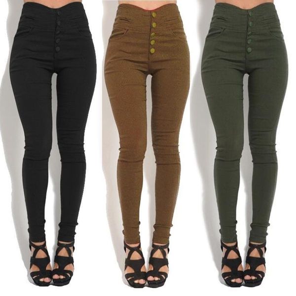 solid color pencil pants women stretch high waist button trousers female casual bag hip skinny slim leggings plus size, Black;white
solid color pencil pants women stretch high waist button trousers female casual bag hip skinny slim leggings plus size, Black;white
