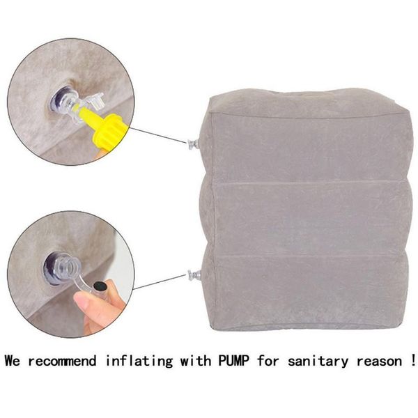 pillow inflatable height adjustable kids flight footrest two valves design travel foot pad rest
pillow inflatable height adjustable kids flight footrest two valves design travel foot pad rest