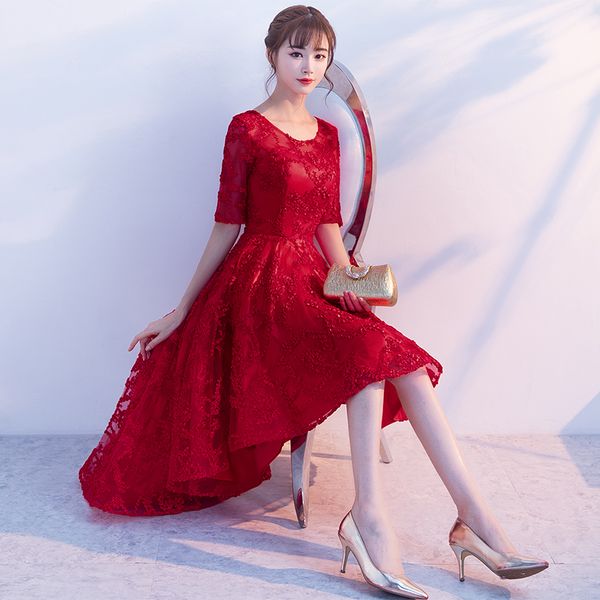 Robe de soiree Wine red zipper evening dresses Vestido de Festa luxury Appliques party dress tailor Custom made
Robe de soiree Wine red zipper evening dresses Vestido de Festa luxury Appliques party dress tailor Custom made