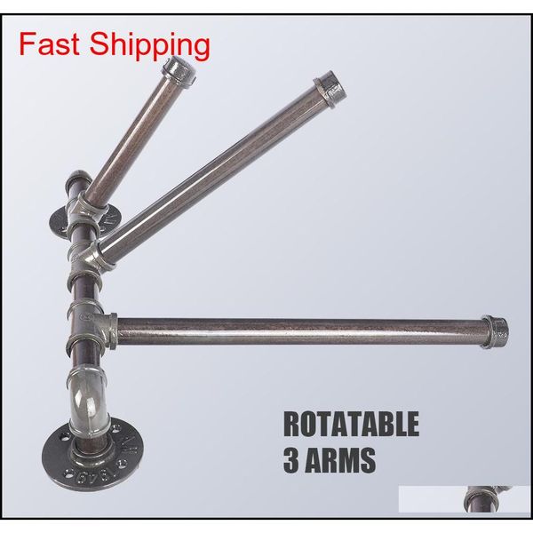 wall-mounted industrial 3/4" pipe 3-arm towel bar rack rotating bathroom diy iro qyltcn toys2010
wall-mounted industrial 3/4" pipe 3-arm towel bar rack rotating bathroom diy iro qyltcn toys2010