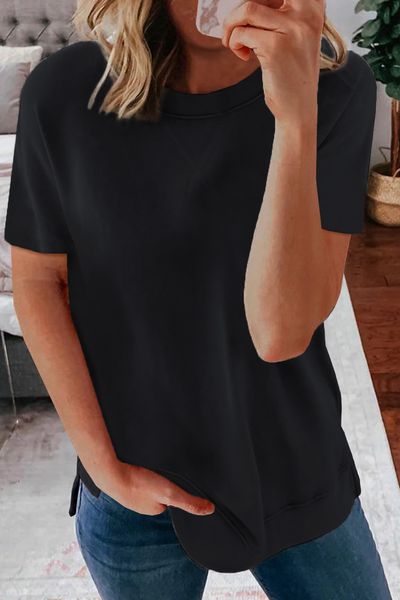 ins shiying short-sleeved t-shirt for women european american summer new solid color round neck slim fit pullover short for women sale, White
ins shiying short-sleeved t-shirt for women european american summer new solid color round neck slim fit pullover short for women sale, White