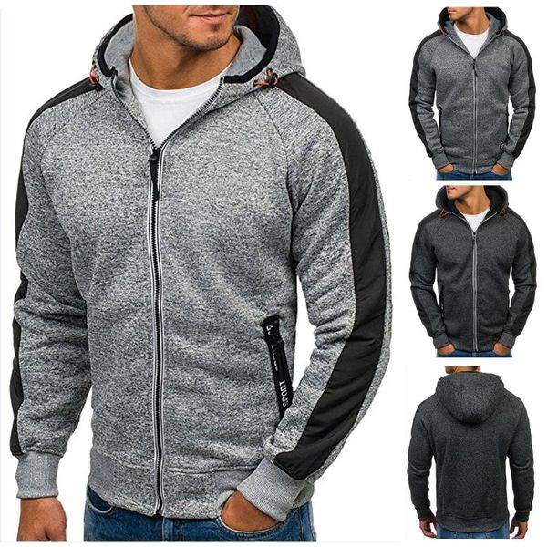 men's hoodies & sweatshirts zogaa men sports casual wear zipper copine fashion tide jacquard fleece jacket fall autumn winter coat, Black
men's hoodies & sweatshirts zogaa men sports casual wear zipper copine fashion tide jacquard fleece jacket fall autumn winter coat, Black