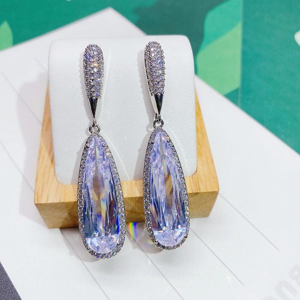 dangle & chandelier 2021 gorgeous cubic zirconia classic ladies ear jewelry cz crystal tear drop earrings for women, Silver
dangle & chandelier 2021 gorgeous cubic zirconia classic ladies ear jewelry cz crystal tear drop earrings for women, Silver