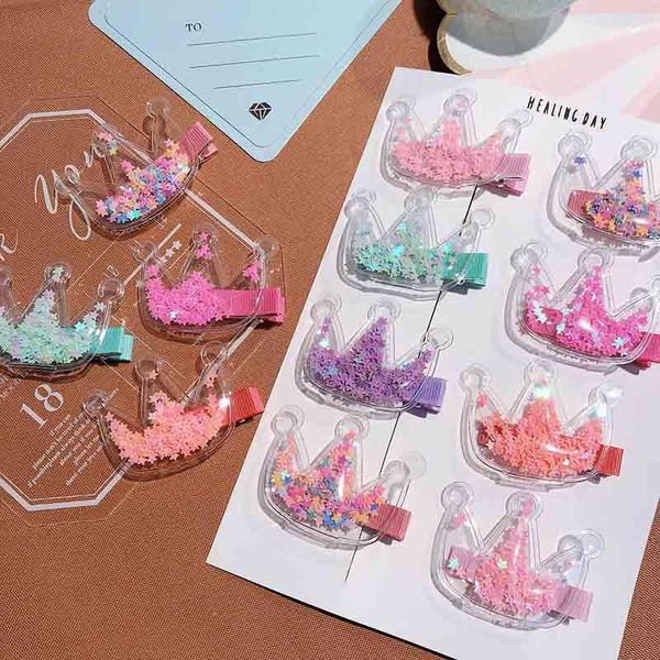 8sets of new color quicksand transparent stars love children hairpin clip baby bangs clip card fashion jewelry, Slivery;white
8sets of new color quicksand transparent stars love children hairpin clip baby bangs clip card fashion jewelry, Slivery;white