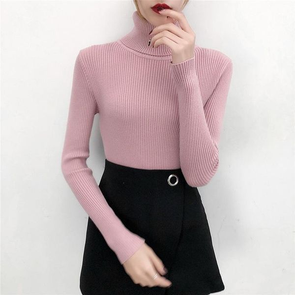 2019 autumn and winter new sweaters slim-fitting core yarn high-neck knitted bottoming shirt long-sleeved sweater women1, White;black
2019 autumn and winter new sweaters slim-fitting core yarn high-neck knitted bottoming shirt long-sleeved sweater women1, White;black
