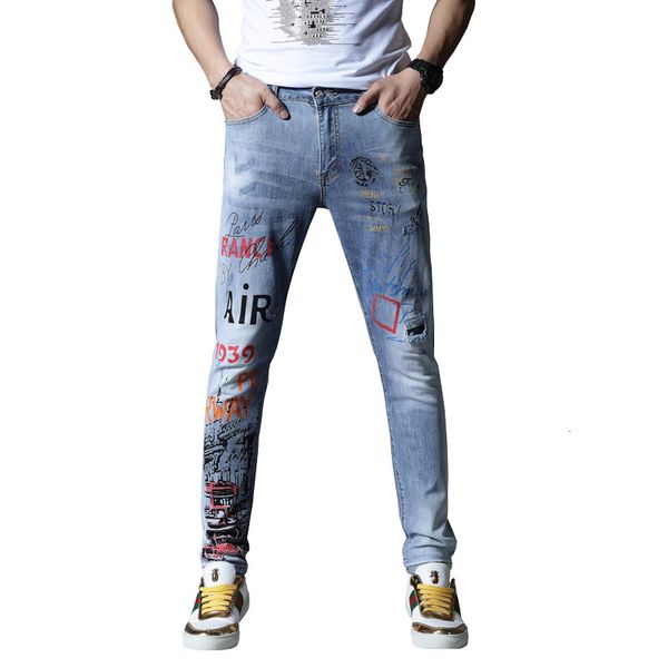 2021 for men skinny brim embroidered elastic pants cotton hip will summer blue spring a9et
2021 for men skinny brim embroidered elastic pants cotton hip will summer blue spring a9et