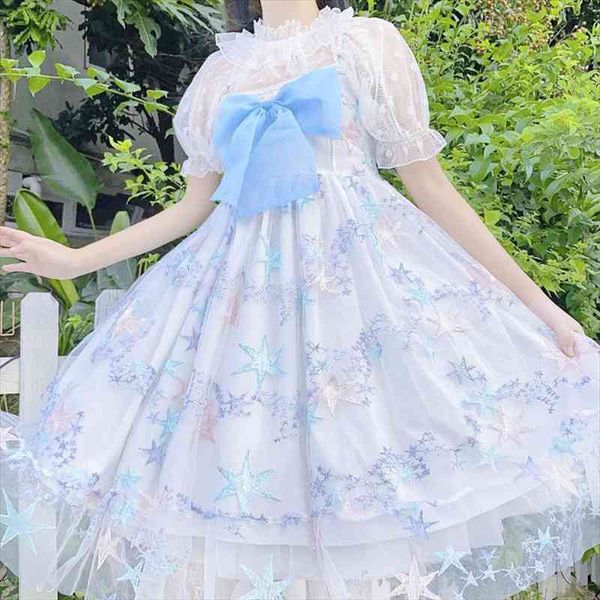 women dress original lolita sweet suspender cute blue and pink dress summer dresses women clothes, Black;gray
women dress original lolita sweet suspender cute blue and pink dress summer dresses women clothes, Black;gray