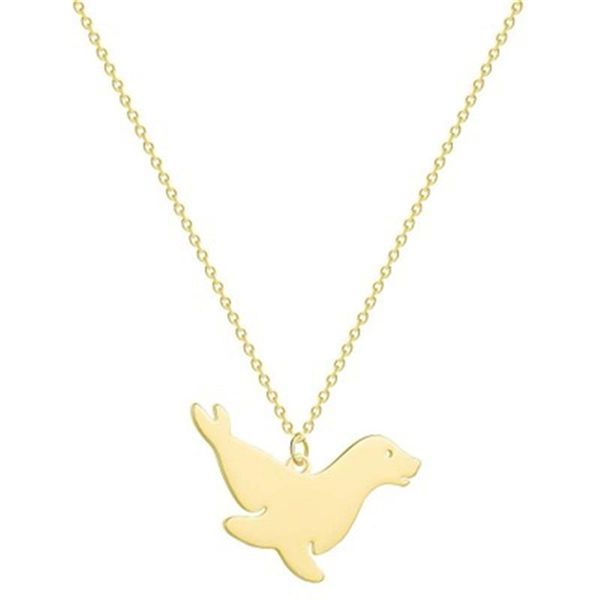 pendant necklaces simple ocean arctic animal ornaments female cute walrus sea lion necklace clavicle chain ms. gift, Silver
pendant necklaces simple ocean arctic animal ornaments female cute walrus sea lion necklace clavicle chain ms. gift, Silver
