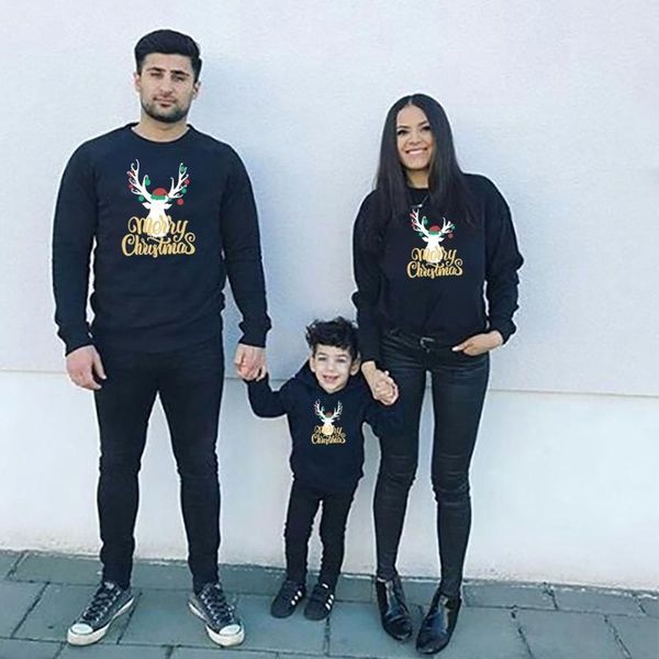 christmas family sweatshirts mommy and me matching clothes mother daughter father son mom boys & girls family outfits look lj201111, Blue
christmas family sweatshirts mommy and me matching clothes mother daughter father son mom boys & girls family outfits look lj201111, Blue