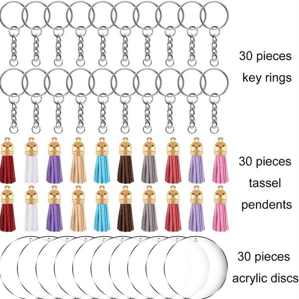 90pcs / 1set diy замшевые кисточки брелок акриловые прозрачные кругные диски четкие акриловые блюд блюд заготовки кисточка и ключей набор e1
90pcs / 1set diy замшевые кисточки брелок акриловые прозрачные кругные диски четкие акриловые блюд блюд заготовки кисточка и ключей набор e1