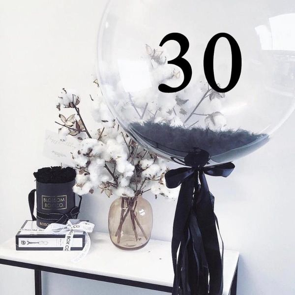 1set black feather bubble balloons with sticker 18 21 30 40 50 years old man dad fathers day birthday helium balls
1set black feather bubble balloons with sticker 18 21 30 40 50 years old man dad fathers day birthday helium balls