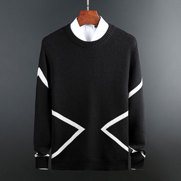 2021 new casual o-neck pullover slim long sleeve mens sweaters knitted pull homme men autumn sweater black clothing di5u, White;black
2021 new casual o-neck pullover slim long sleeve mens sweaters knitted pull homme men autumn sweater black clothing di5u, White;black