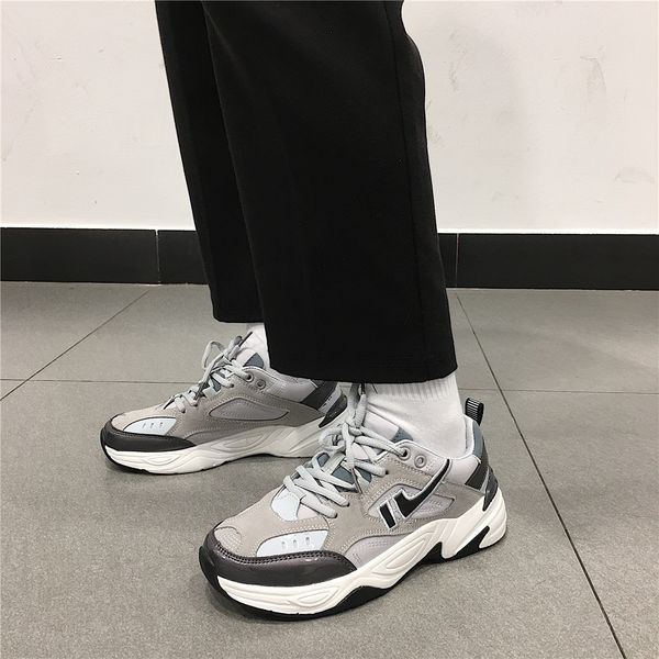 grey harajuku dad women's ins super new korean sports 2020 autumn street shooting running shoes, Black
grey harajuku dad women's ins super new korean sports 2020 autumn street shooting running shoes, Black